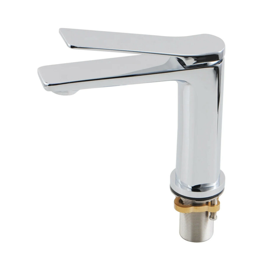 Rushy Chrome Short Basin Mixer