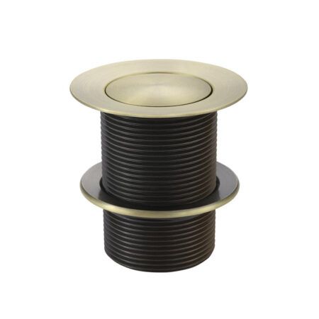 40mm Pop Up Waste - No Overflow / Unslotted - PVD Tiger Bronze