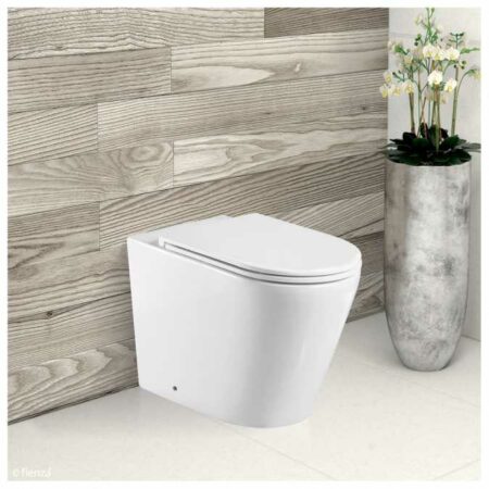 Geberit Sigma 8 Isabella Rimless In Wall Cistern Toilet Suite