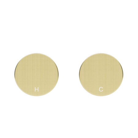 Circular Wall Taps - PVD Tiger Bronze