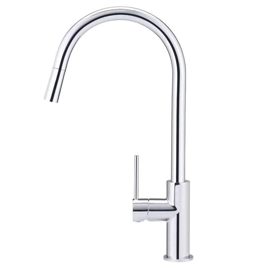 Piccola Out Kitchen Mixer Tap - Polished Chrome