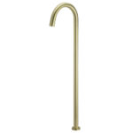 Round Freestanding Bath Spout - PVD Tiger Bronze