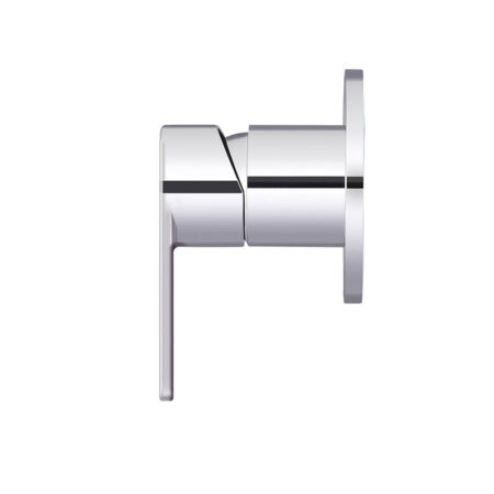Meir Round Paddle Wall Mixer - Polished Chrome