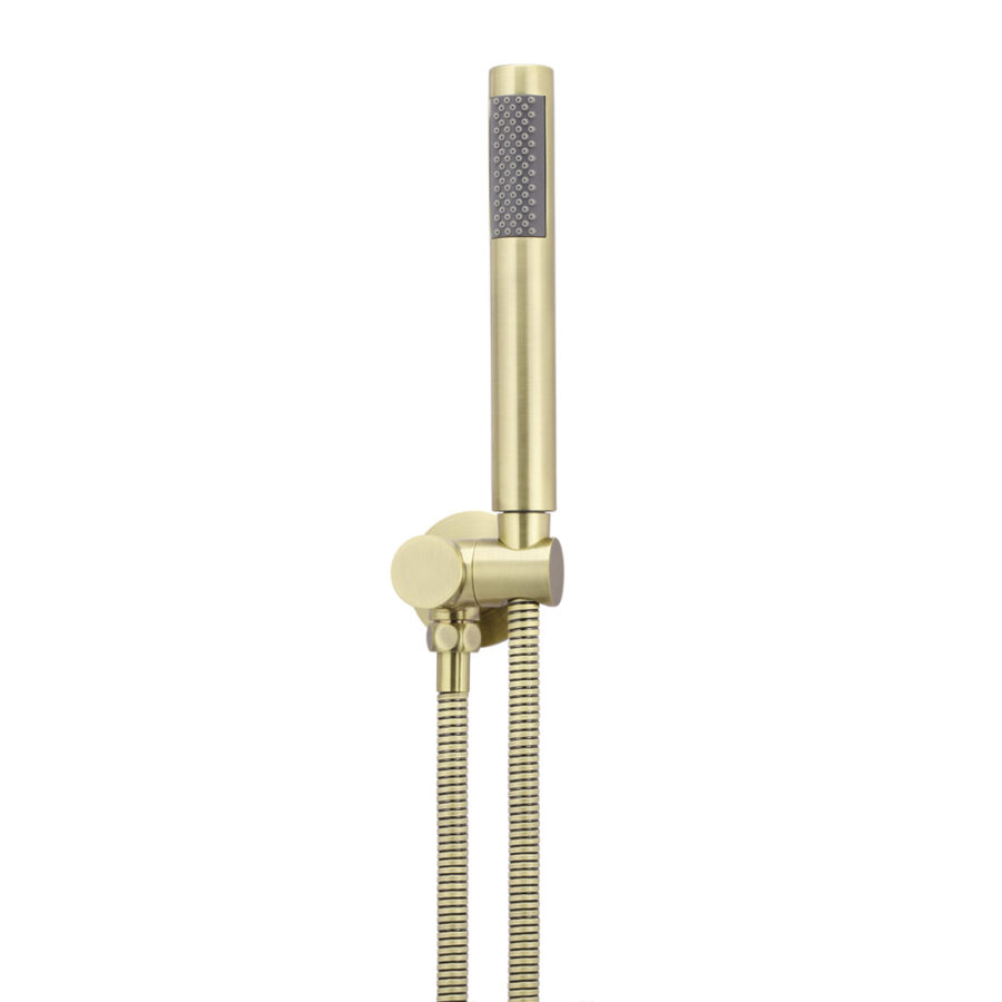 Round Hand Shower on Swivel Bracket - PVD Tiger Bronze