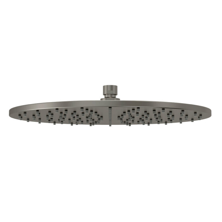 Round Shower Shadow Gunmetal - Contemporary Bathroom Fixture
