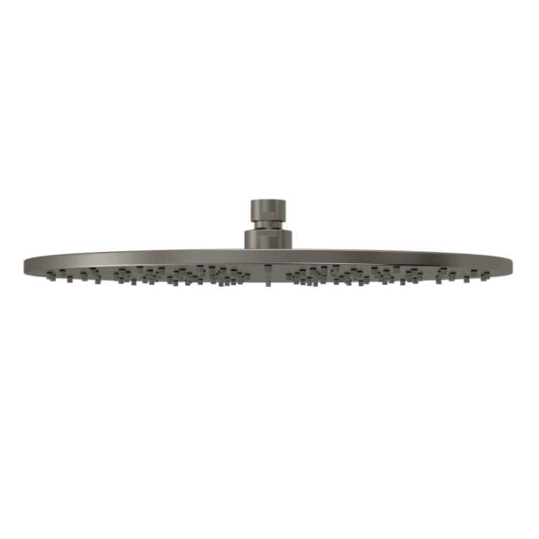 Round Shower Shadow Gunmetal - Contemporary Bathroom Fixture