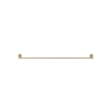 Meir Round Single Towel Rail 600mm - Champagne