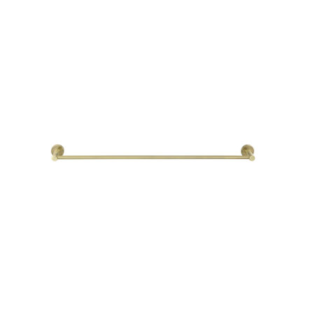 Meir Round Single Towel Rail 600mm - PVD Tiger Bronze