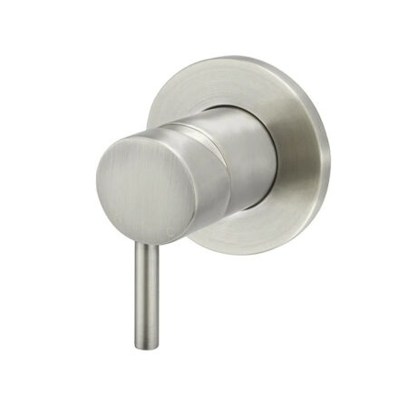 Round Wall Mixer Short Pin-Lever - PVD Brushed Nickel