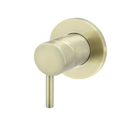 Round Wall Mixer Short Pin-Lever - PVD Tiger Bronze