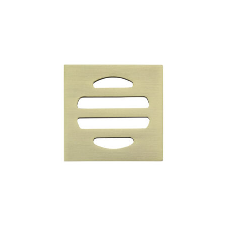 Meir Square Floor Grate Shower Drain 50mm outlet - PVD Tiger Bronze